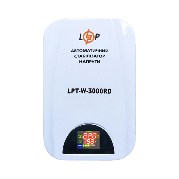 Стабілізатор напруги LPT-W-3000RD (2100Вт)