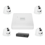 Комплект відеоспостереження на 4 камери GV-IP-K-W70/04 3MP