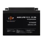 Акумулятор AGM LPM 12V-20 Ah під болт М5 - Зображення 3