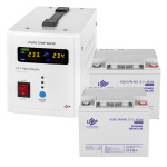 Комплект резервного живлення LogicPower 800 + мультигелева батарея 1080 Ватт (UPS 800+ АКБ MG 1080W)