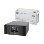 Комплект резервного живлення LogicPower B1500 + мультигелева батарея 1800 Ватт