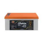 Акумулятор LP LiFePO4 25,6V - 160 Ah (4096Wh) (BMS 200A/100А) пластик LCD Smart BT