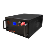 Акумулятор LP LiFePO4 51,2V - 160 Ah (8192Wh) (BMS 200A/100А) LCD метал RM Smart - Зображення 3