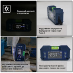 Цифровий багатофункціональний кутомір-рівень (4*90°, 2 магніти) PROTESTER 5346 - Зображення 4