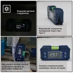 Цифровий багатофункціональний кутомір-рівень (4*90°, 2 магніти) PROTESTER 5346 - Зображення 4