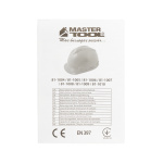 Каска захисна MASTERTOOL KAF-PEV IV-I-440V-53-62 II-EN 397 помаранчева 81-1008 - Зображення 10