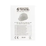 Каска захисна MASTERTOOL KAF-PEV IV-I-440V-53-62 II-EN 397 помаранчева 81-1008 - Зображення 10