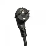 Мережевий подовжувач VIDEX ONCORD з/з 3п 3м (3x1.5мм) 2.4А 2USB+USB-C з кнопкою Black - Зображення 7