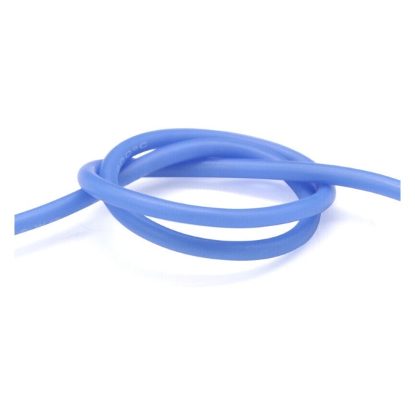 Провід силіконовий QJ 22 AWG (синій), 1 метр