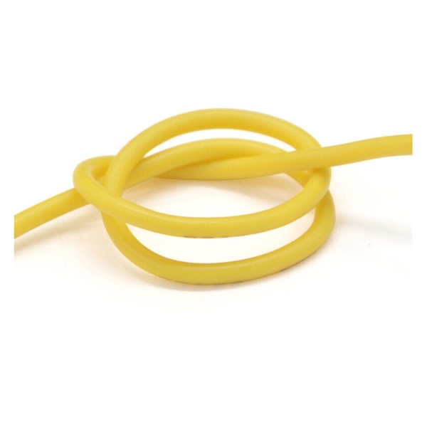 Провід силіконовий QJ 24 AWG (жовтий), 1 метр