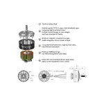 Мотор BrotherHobby Avenger V4 32.5x12 950KV - Зображення 7