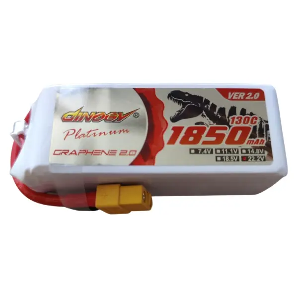 Акумулятор Dinogy PLATINUM G2.0 Li-Pol 1850mAh 22.2V 6S 130C V2 XT60