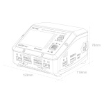 Зарядний пристрій кватро SkyRC Q200neo 200W/400W з/БП універсальний (SK-100197) - Зображення 7