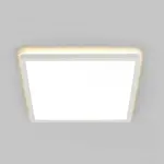 LED світильник з декоративною підсвіткою квадратний VIDEX DL3S 24W 4000K Білий - Зображення 5