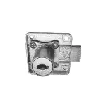 Меблевий замок 138 RZ 138-22.MLP, латунь - Зображення 2