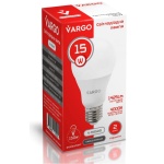 LED лампа VARGO A65 15W E27 1425lm 4000K (V-110520) - Зображення 2