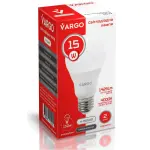 LED лампа VARGO A65 15W E27 1425lm 4000K (V-110520) - Зображення 2