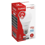 LED лампа VARGO A65 15W E27 1425lm 6000K (V-111972) - Зображення 3