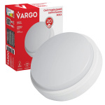 LED Світильник VARGO ЖКГ 20W коло IP54 з датчиком руху AC165-265V Розмір: 175*175*55мм (V-115725)