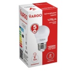 LED лампа VARGO G45 5W E27 665lm 4000K (V-110537) - Зображення 3