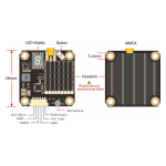 Відеопередавач AKK FX2 Dominator 5.8GHz 2000mW 30.5x30.5мм - Зображення 5