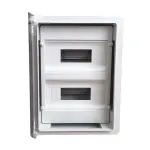 Корпус пластиковий ЩРН-П-24 PRO, дв. ABS IP65 12х2 300х400х170 TNSy - Зображення 3