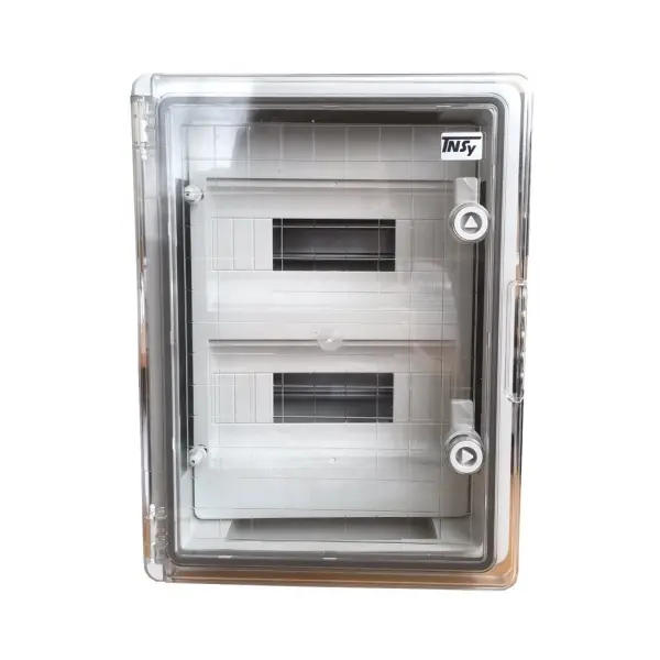 Корпус пластиковий ЩРН-П-24 PRO, дв. ABS IP65 12х2 300х400х170 TNSy