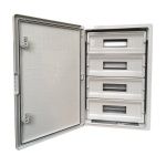 Корпус пластиковий ЩРН-П-60 PRO, ABS IP65 15х4 400х600х200 TNSy - Зображення 2