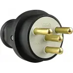 Вилка каучукова 3Р+РЕ 25А IP44 АСКО - Зображення 4