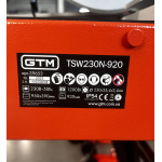 GTM Електроплиткоріз TSW230N-920 220В/1200Вт довжина різу 920мм, круг 230*25,4мм - Зображення 3