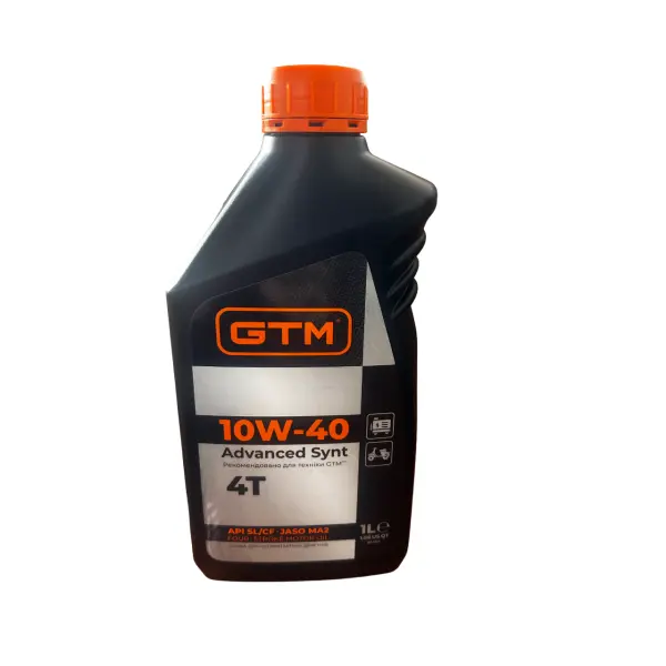 GTM Змазка 10W-40 (1л) для 4-х тактн. двигунів