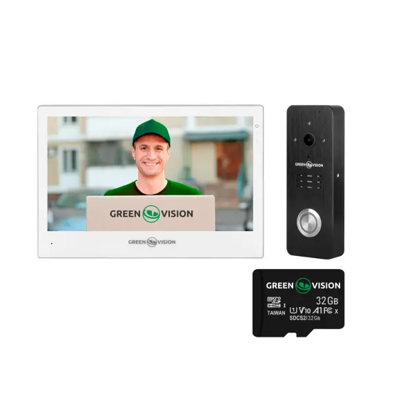 Комплект відеодомофону GV-003-GV-059+GV-006 + SD32GB