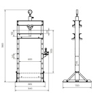 Прес гідравлічний Holzmann WP30ECO - Зображення 2