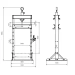 Прес гідравлічний Holzmann WP30ECO - Зображення 2