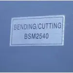 Ручний листозгинальний верстат з ріжучим ножем MAST BSM-2540 - Зображення 8