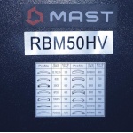 Верстат для гнуття труб та профілю MAST RBM50HV - Зображення 6