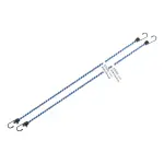 Стяжка вантажу MASTERTOOL гумова Ø 8 мм 100 см набір 2 шт 81-0321 - Зображення 2