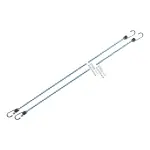 Стяжка вантажу MASTERTOOL гумова Ø 8 мм 120 см набір 2 шт 81-0322 - Зображення 2