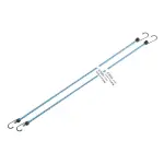 Стяжка вантажу MASTERTOOL гумова Ø 8 мм 150 см набір 2 шт 81-0323 - Зображення 2