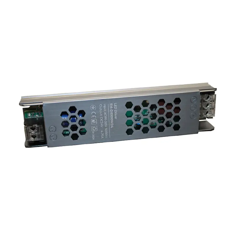EH-DR100W24.jpg LED драйвер компактний 100 Вт 24 В (серія Стандарт IP20), гарантія 2 роки - Зображення 1