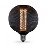 LED лампа VIDEX Filament VL-DBMC125150 4W E27 1800K Black Chainmail style - Зображення 2