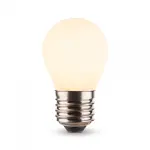 LED лампа VIDEX Filament VL-DG45MO 4W E27 3000K Porcelain dimmable - Зображення 2