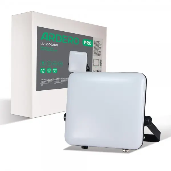 Світлодіодний прожектор Ardero LL-4100ARD PRO 100W 10000Lm 6500K