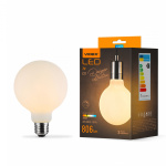 LED лампа VIDEX Filament VL-DG80MO 7W E27 3000K Porcelain dimmable