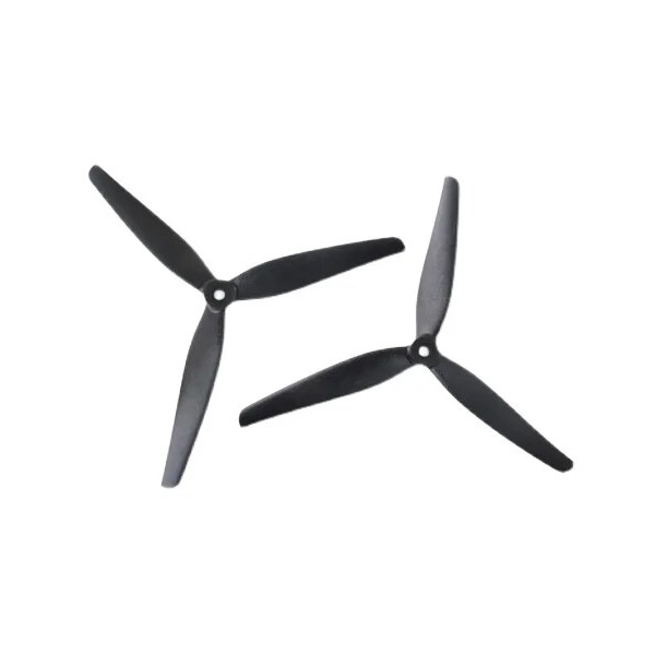 Пропелери HQProp MacroQuad 7x4.5x3 1CW+1CCW армований нейлон (Black)