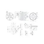 Мотор T-Motor AS2814 KV550 6S для літаків - Зображення 5