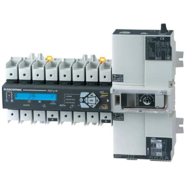 Перемикач навантаження ATyS p M 4P 63А 230/400Vac