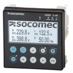 Аналізатор мережі DIRIS A-40 з RS485, 3IN 2OUT, *Вх. 1/5A, 110-400 VAC/120-300VDC