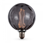 LED лампа VIDEX Filament VL-DI-G125FC1980S 4W E27 1800K Smoke - Зображення 2