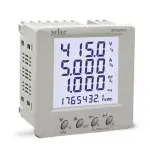 Аналізатор LCD 96x96 мм. з RS485 Вх.11мА÷6A/300В (L-N),519В AC (L-N); 1/3ф 240В AC
